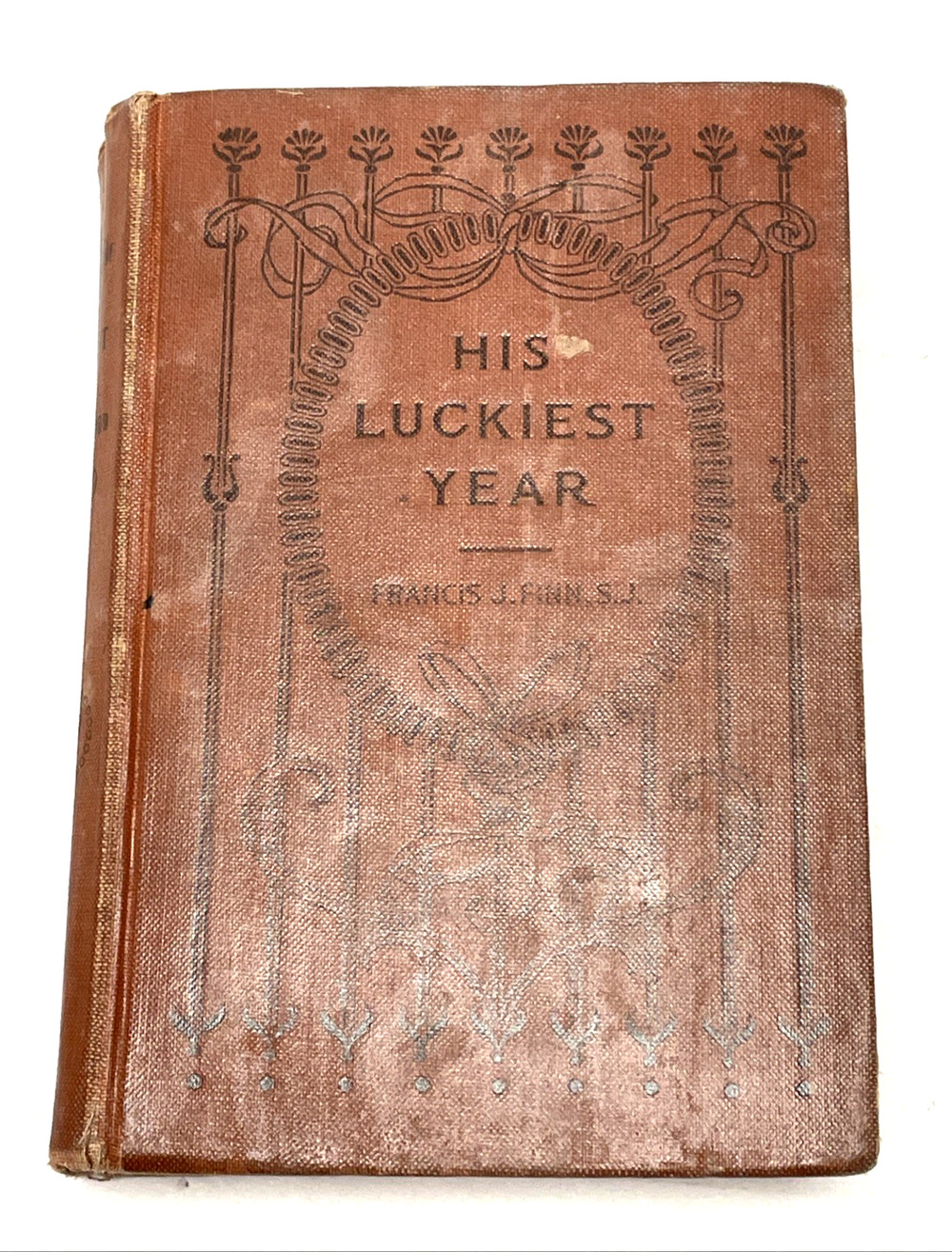 1918 His Luckiest Year Francis J Finn SJ Catholic Jesuit Antique Book Benziger